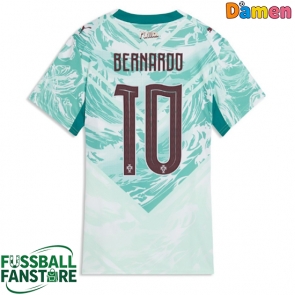 Portugal Bernardo Silva #10 Replik Auswärtstrikot Damen WM 2026 Kurzarm